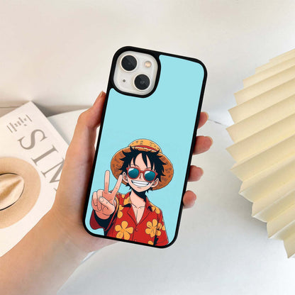 Luffy Summer Anime Vibe Glass Case