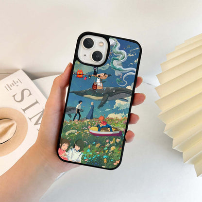 Ghibli Fantasy World Glass Case