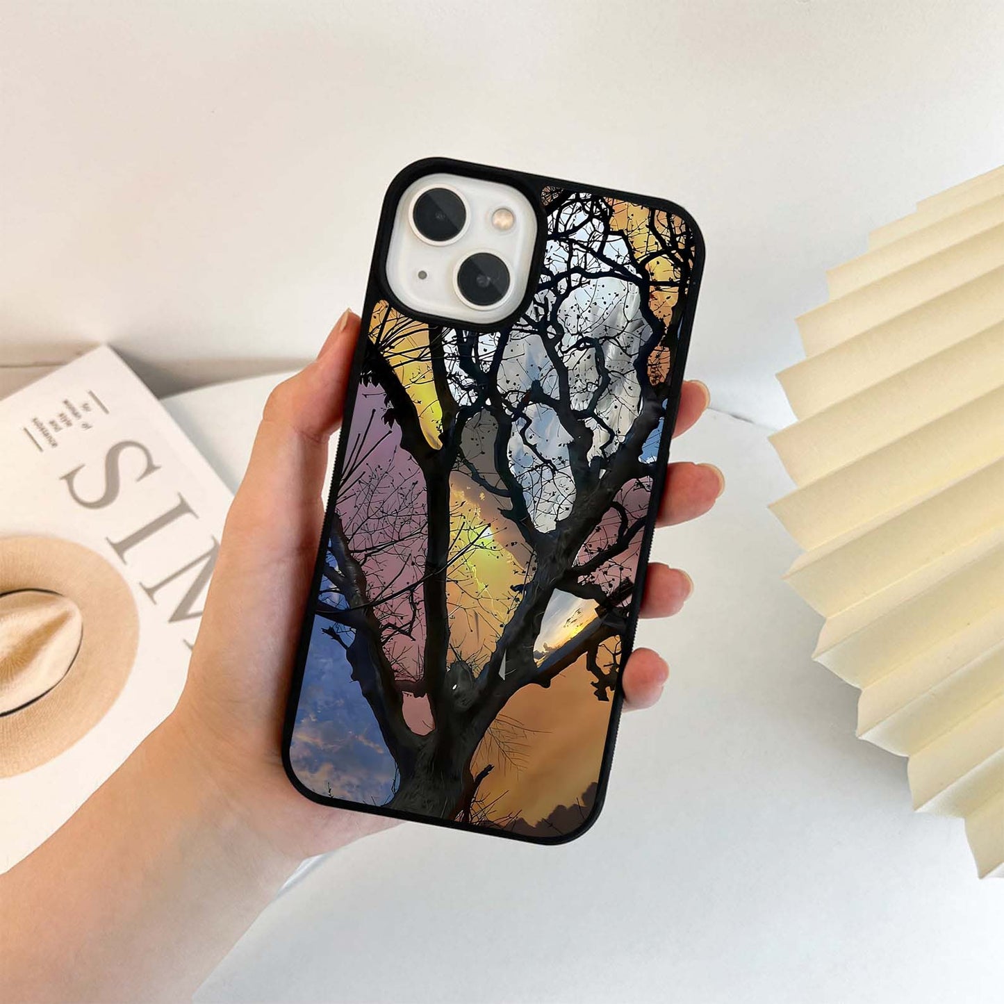 Aurora Cloud Symphony Glass Case