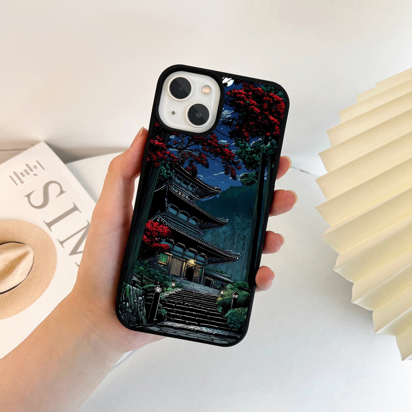 Midnight Temple Serenity Glass Case
