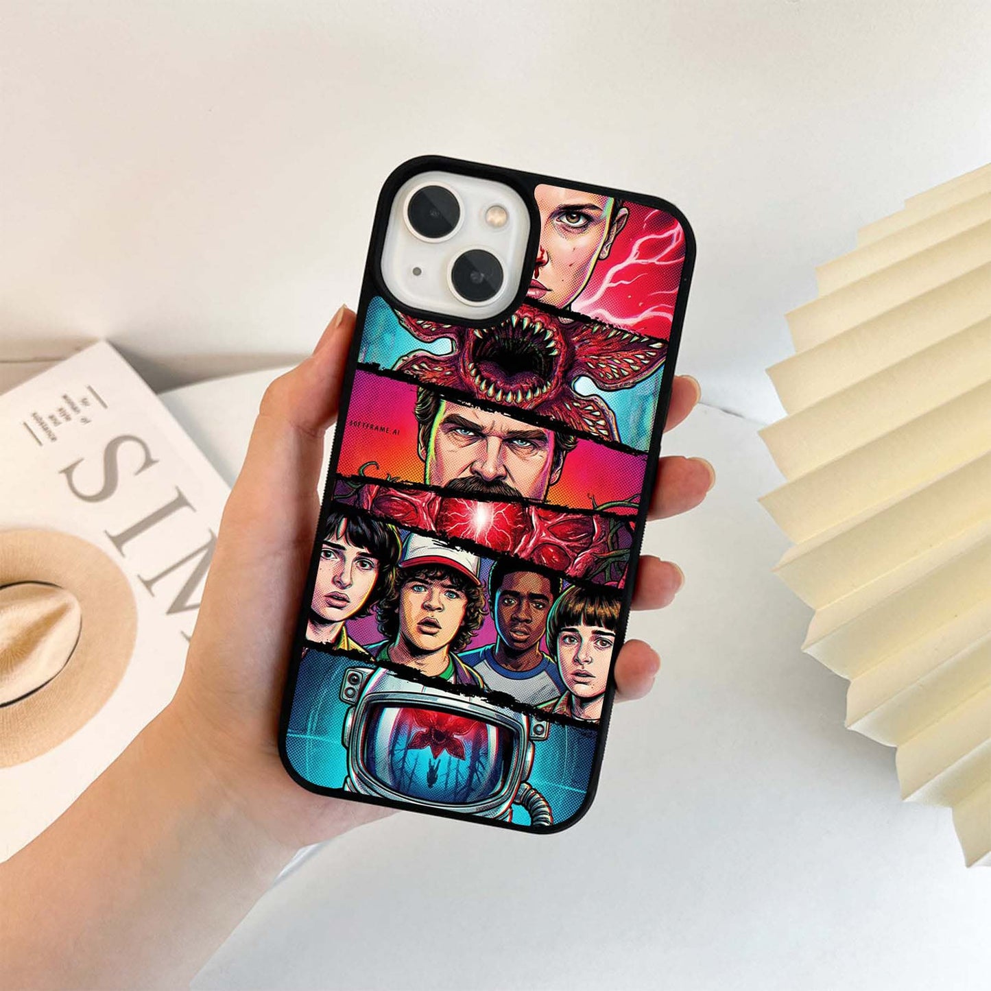 Stranger Things Vector Glass Case