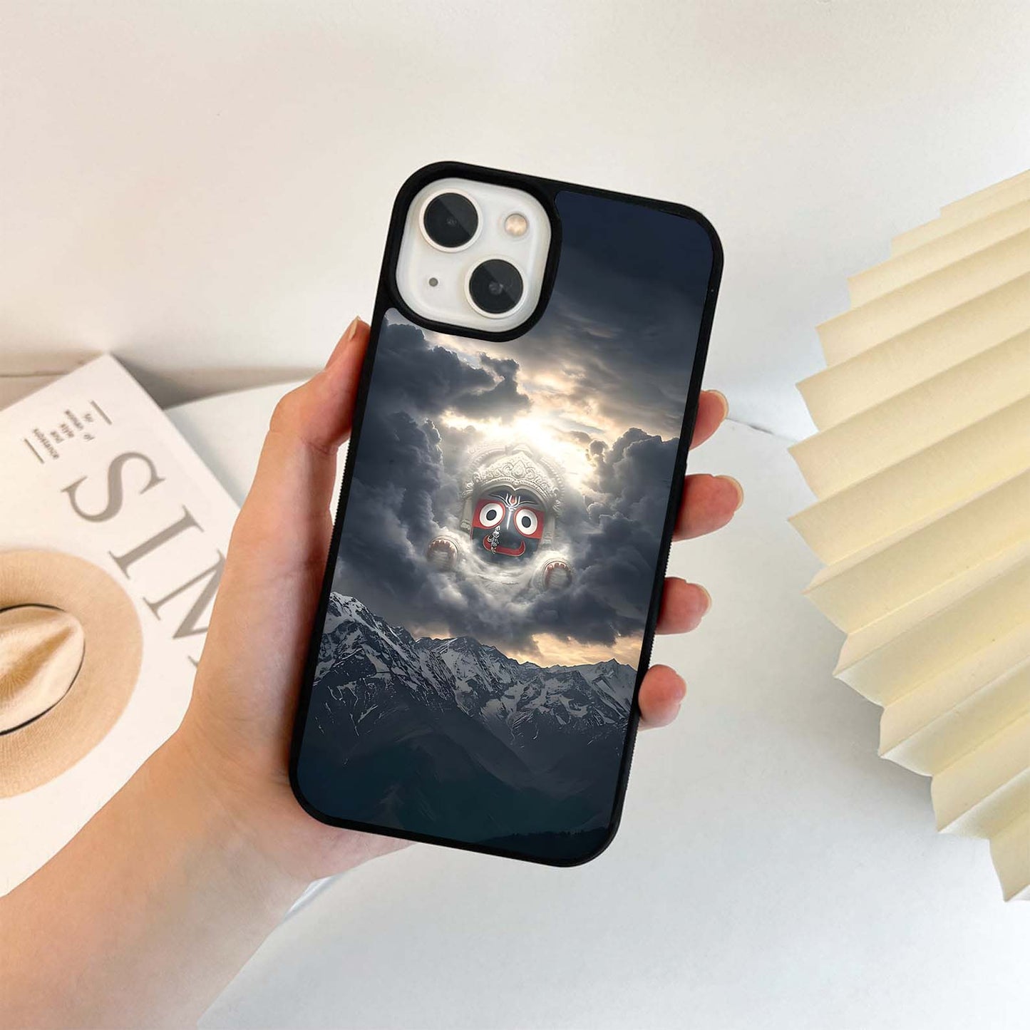 Jagannath Sky Presence Glass Case