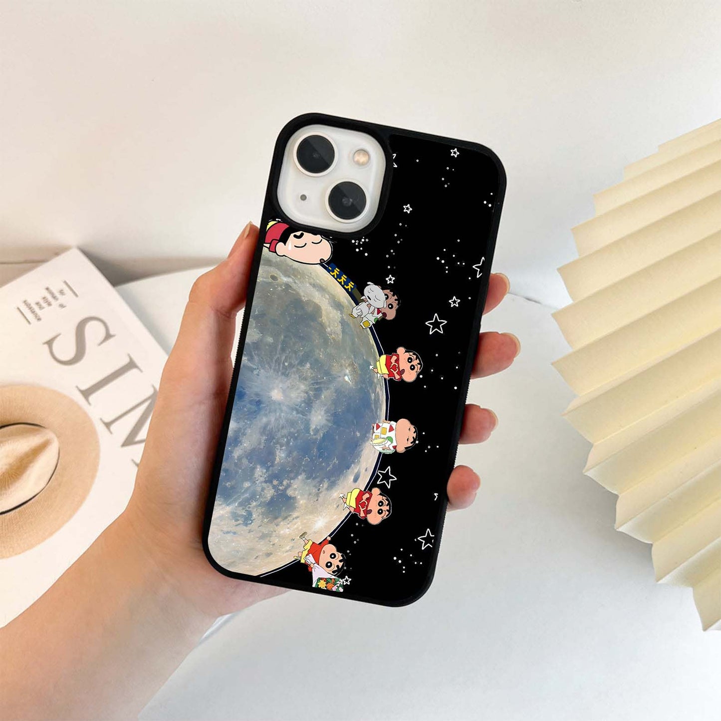 Shinchan Space Loop Glass Case