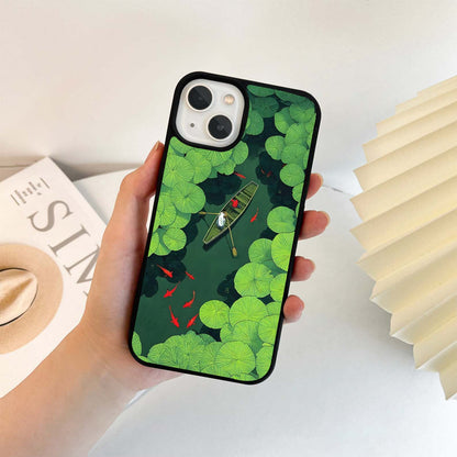 Lotus Lake Journey Glass Case