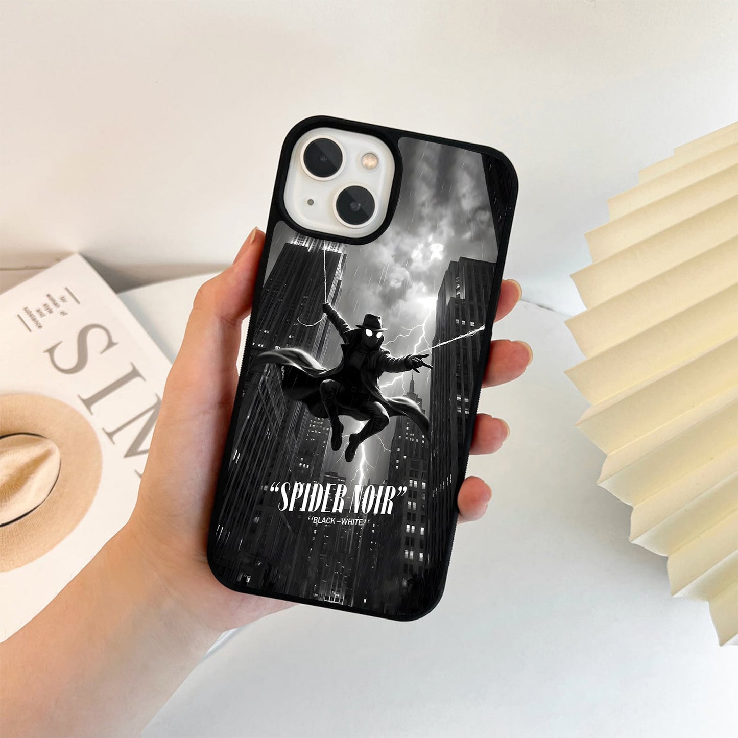 Noir Web Phantom Glass Case