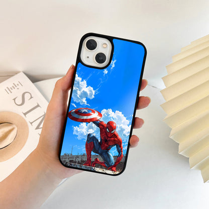 Spiderman Captain Fusion Glass Case
