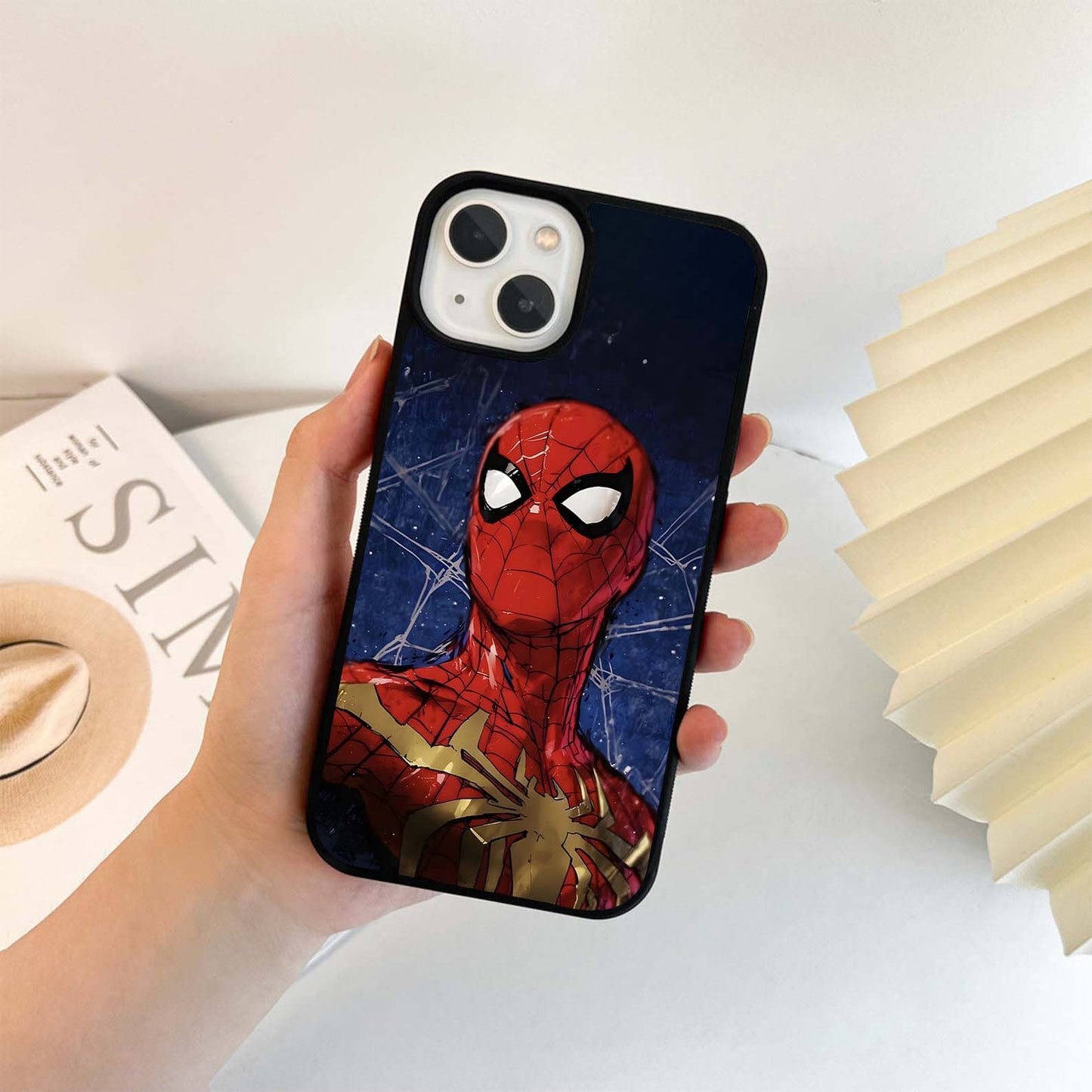 Spiderman Iron Shadow Glass Case