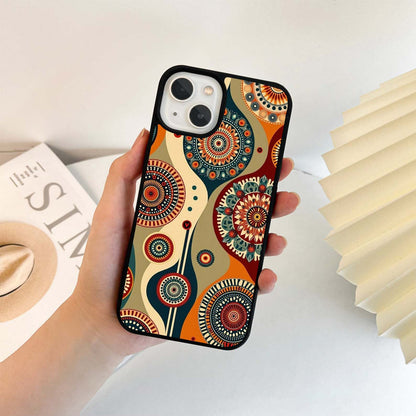 Colorful Ethnic Pattern Glass Case