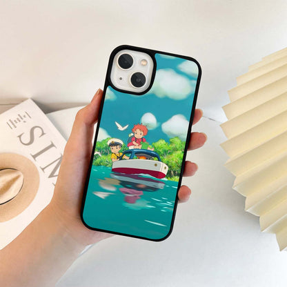 Ponyo River Escape Glass Case