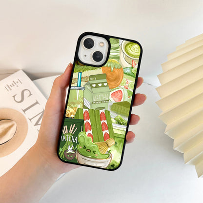 Sweet Matcha Paradise Glass Case