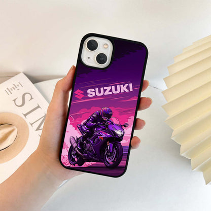 Suzuki Purple Velocity Glass Case