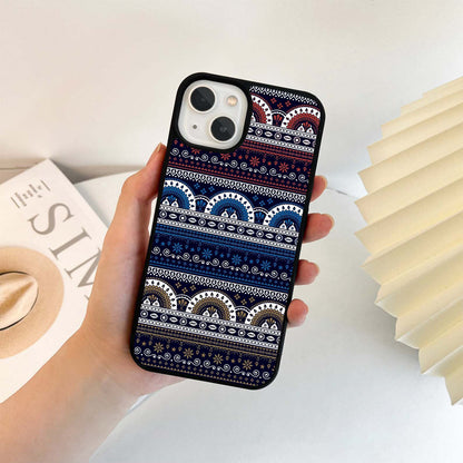 Geomatric Pattern Glass Case