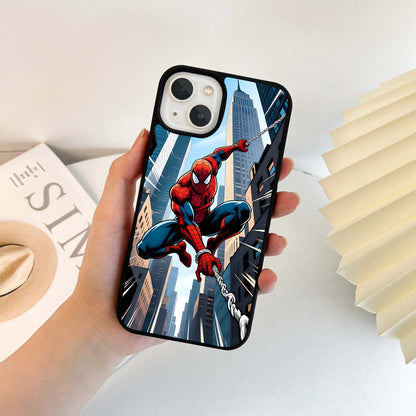 Spiderman Pixel Rush Glass Case