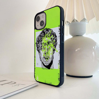 Neo Graffiti Rebellion Glass Case