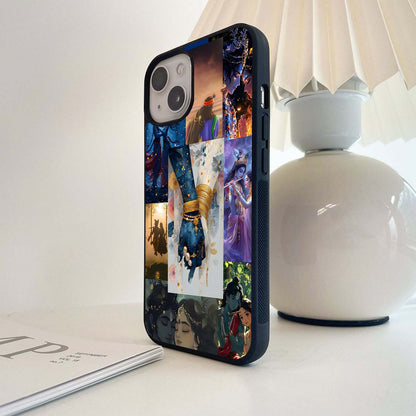 Krishna Midnight Romance Glass Case