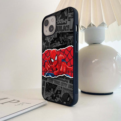 Spiderman Starry Swing Glass Case