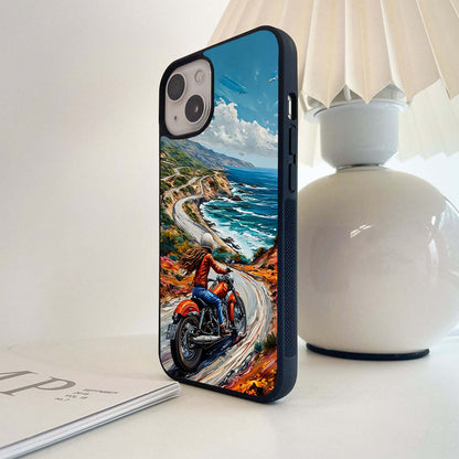 Coastal Freedom Ride Glass Case