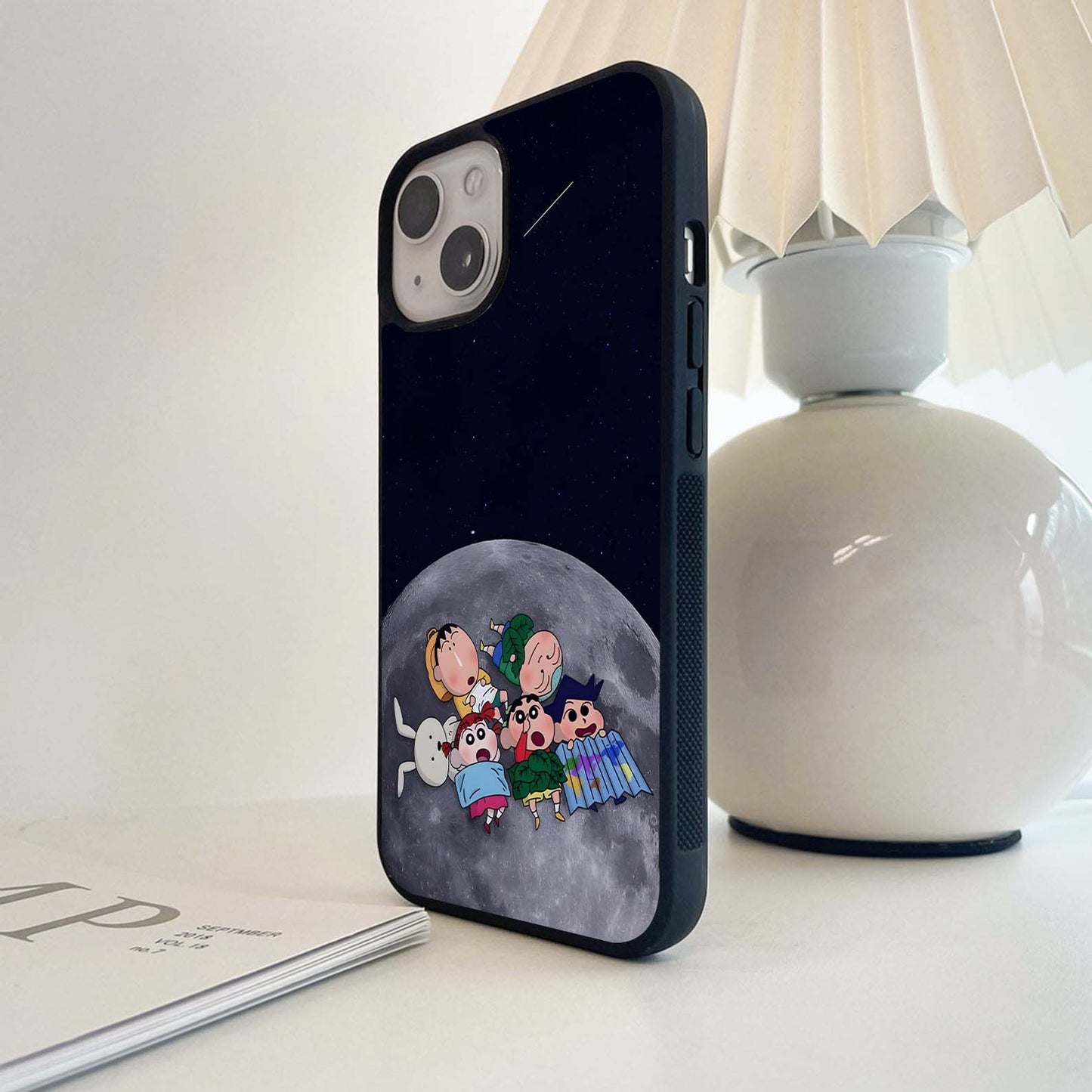 Shinchan Moon Gang Glass Case