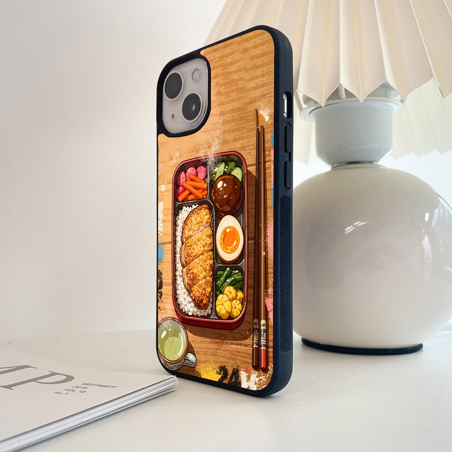 Cozy Bento Lunch Glass Case