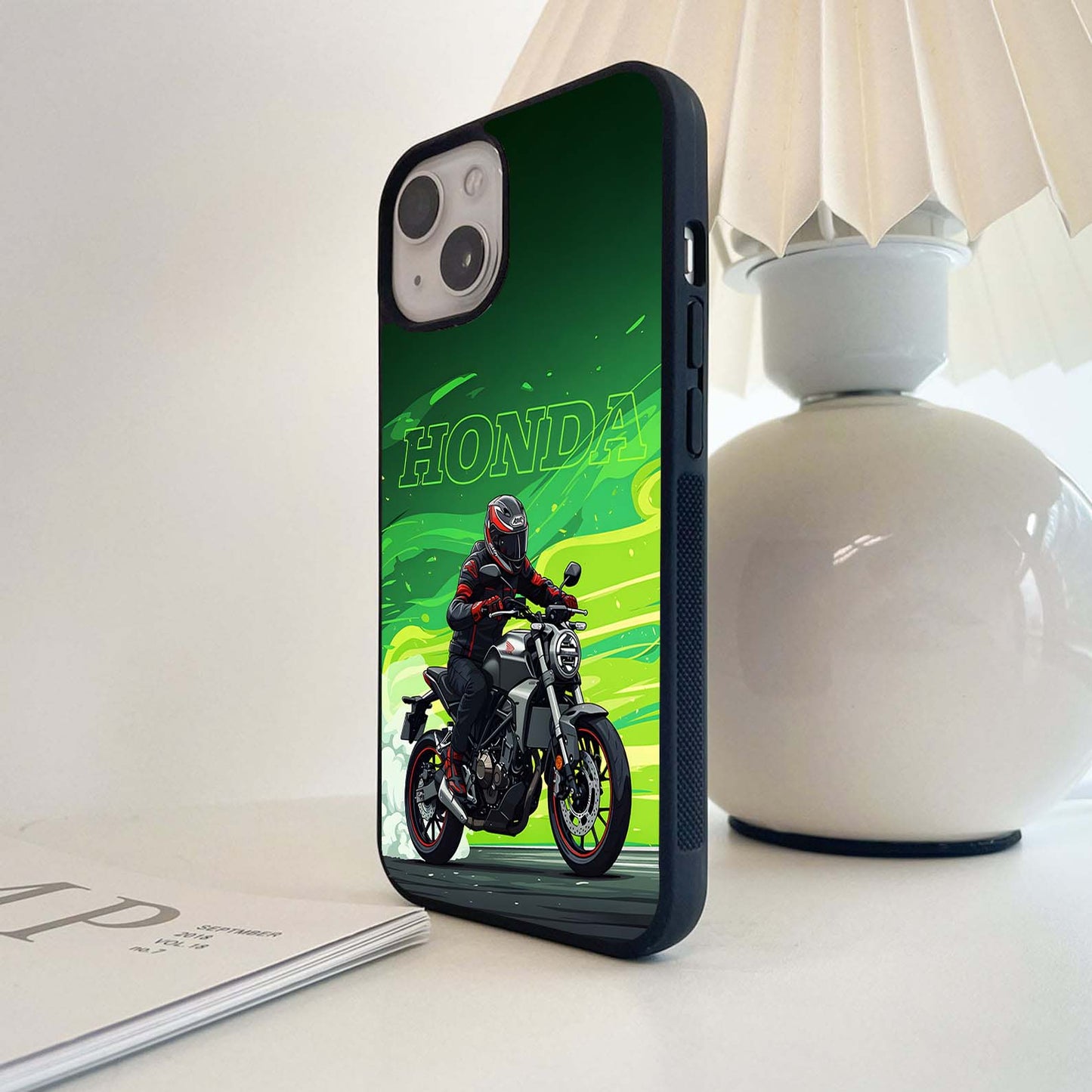 Emerald Street Rider Glass Case