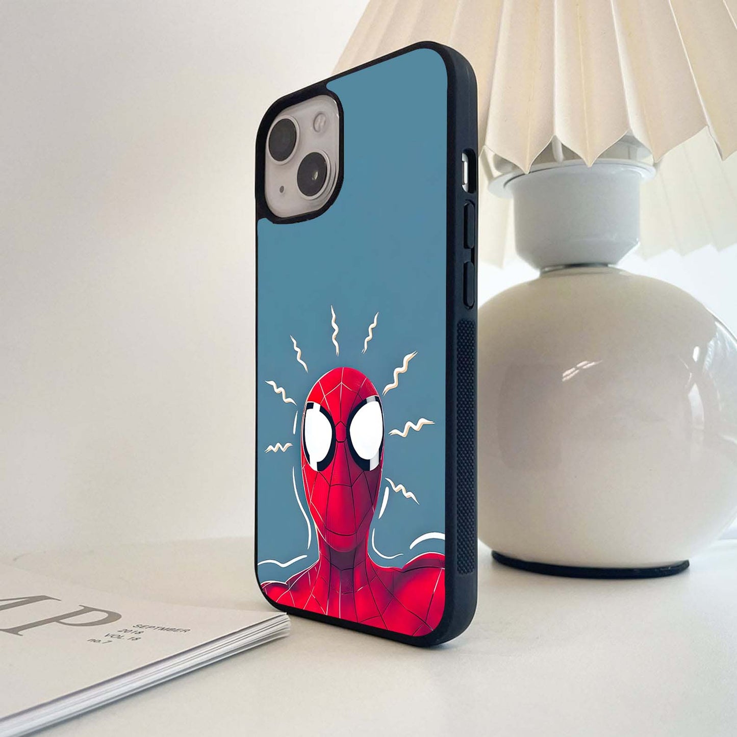 Spiderman Web Legend Glass Case