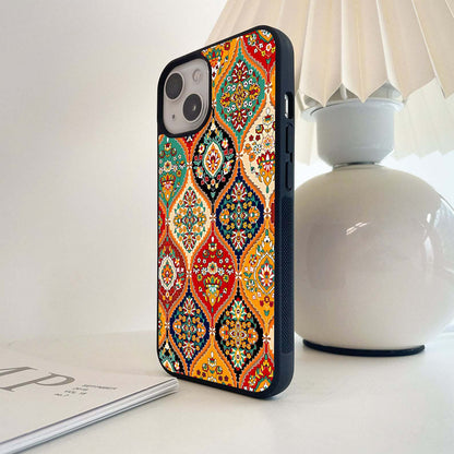 Sunset Mosaic Charm Glass Case