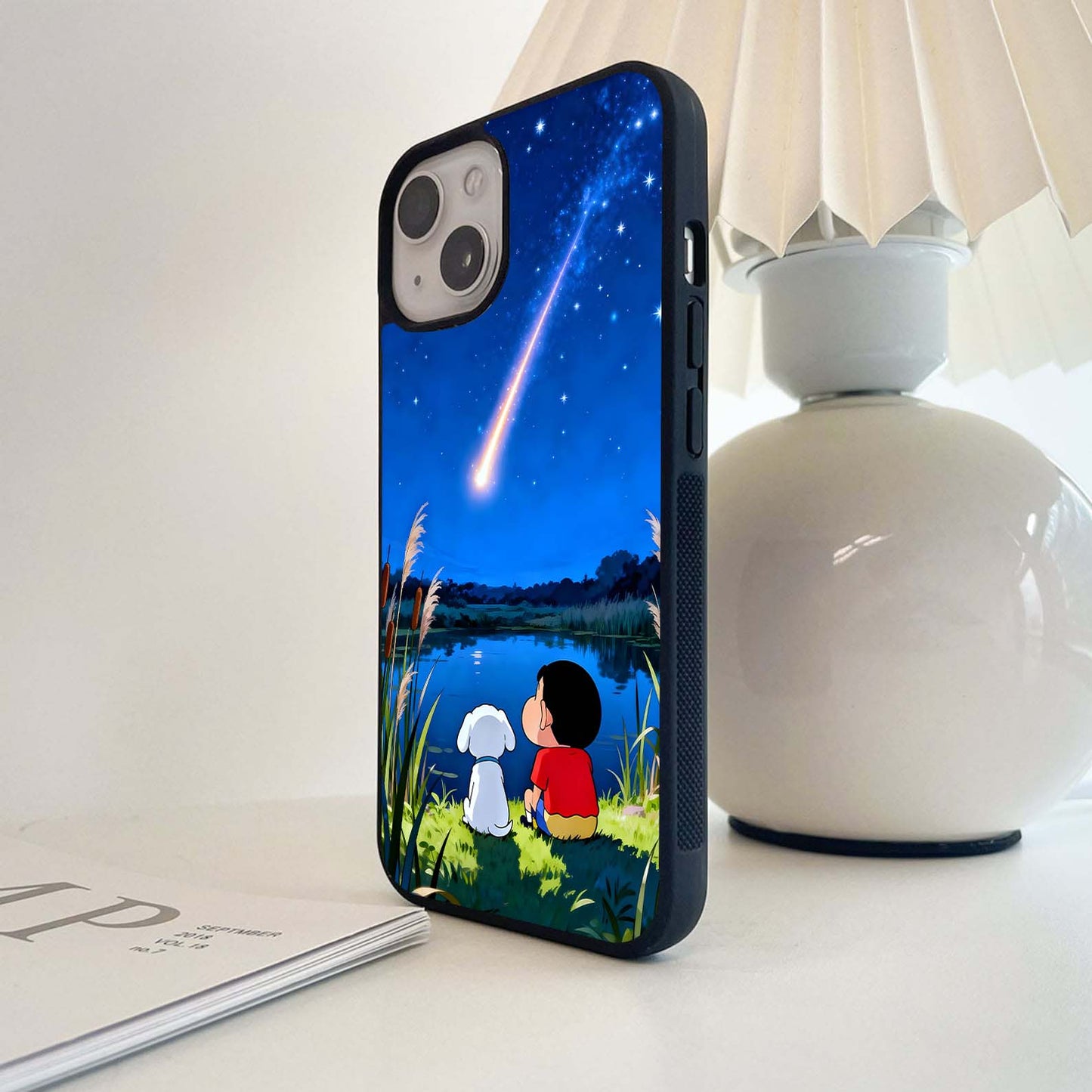 Shinchan Star Wish Glass Case