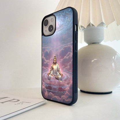 Cosmic Hanuman Awakening Glass Case