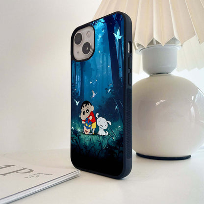 Shinchan Forest Magic Glass Case