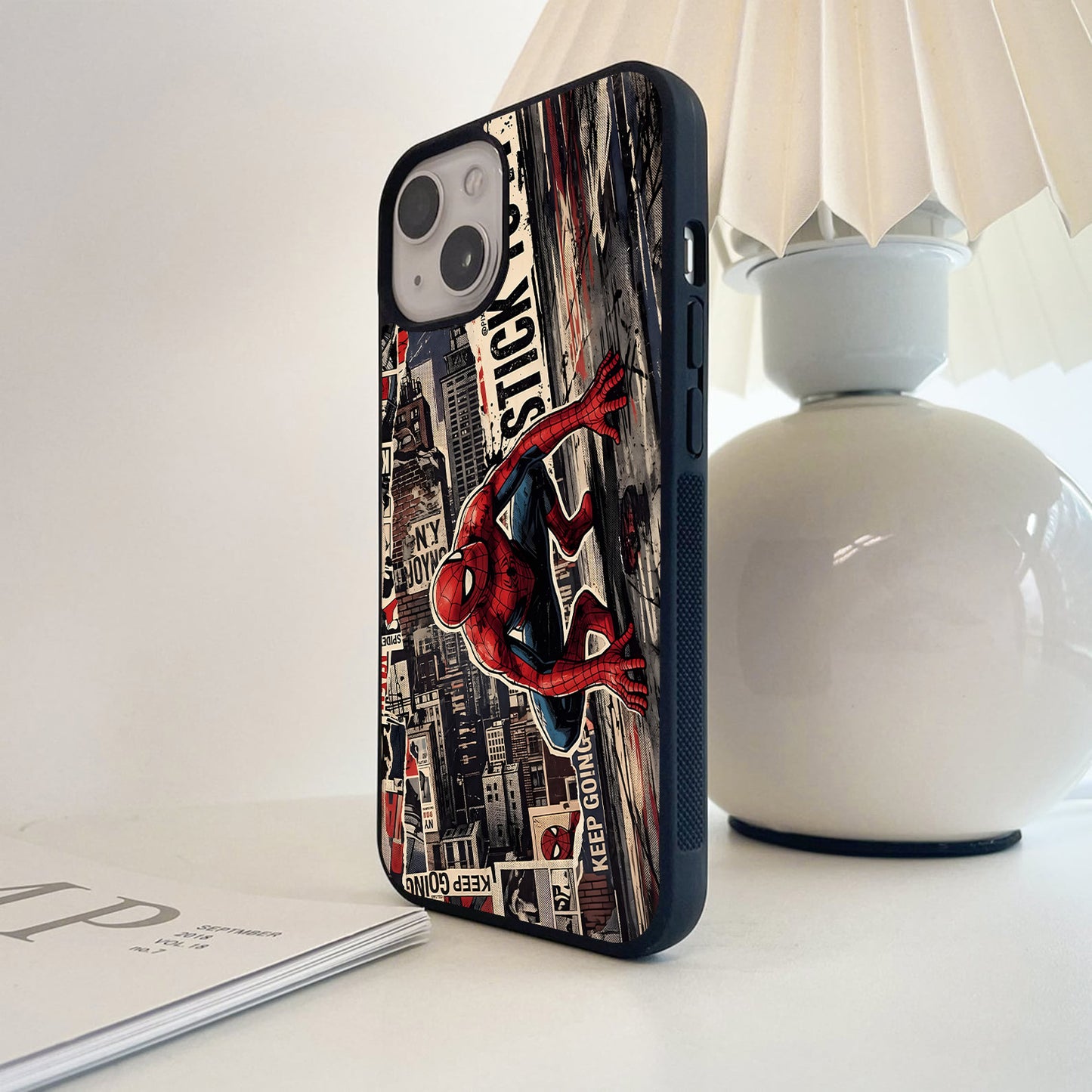 Spiderman Street Legend Glass Case