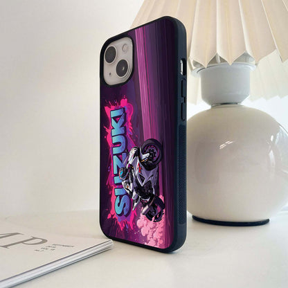 Neon Speed Surge Glass Case