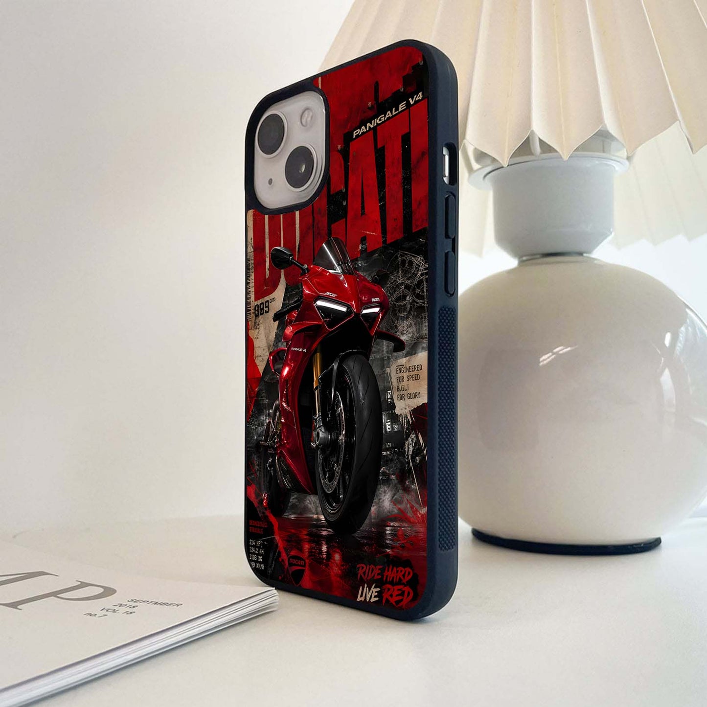 Scarlet Racing Beast Glass Case