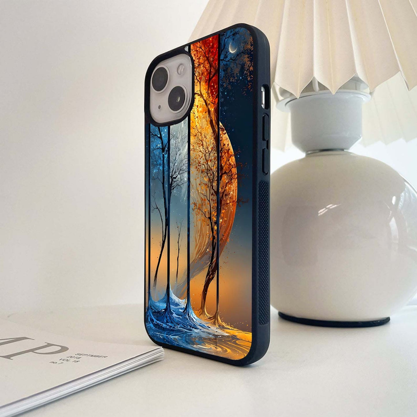 Celestial Seasons Divide Glass Case