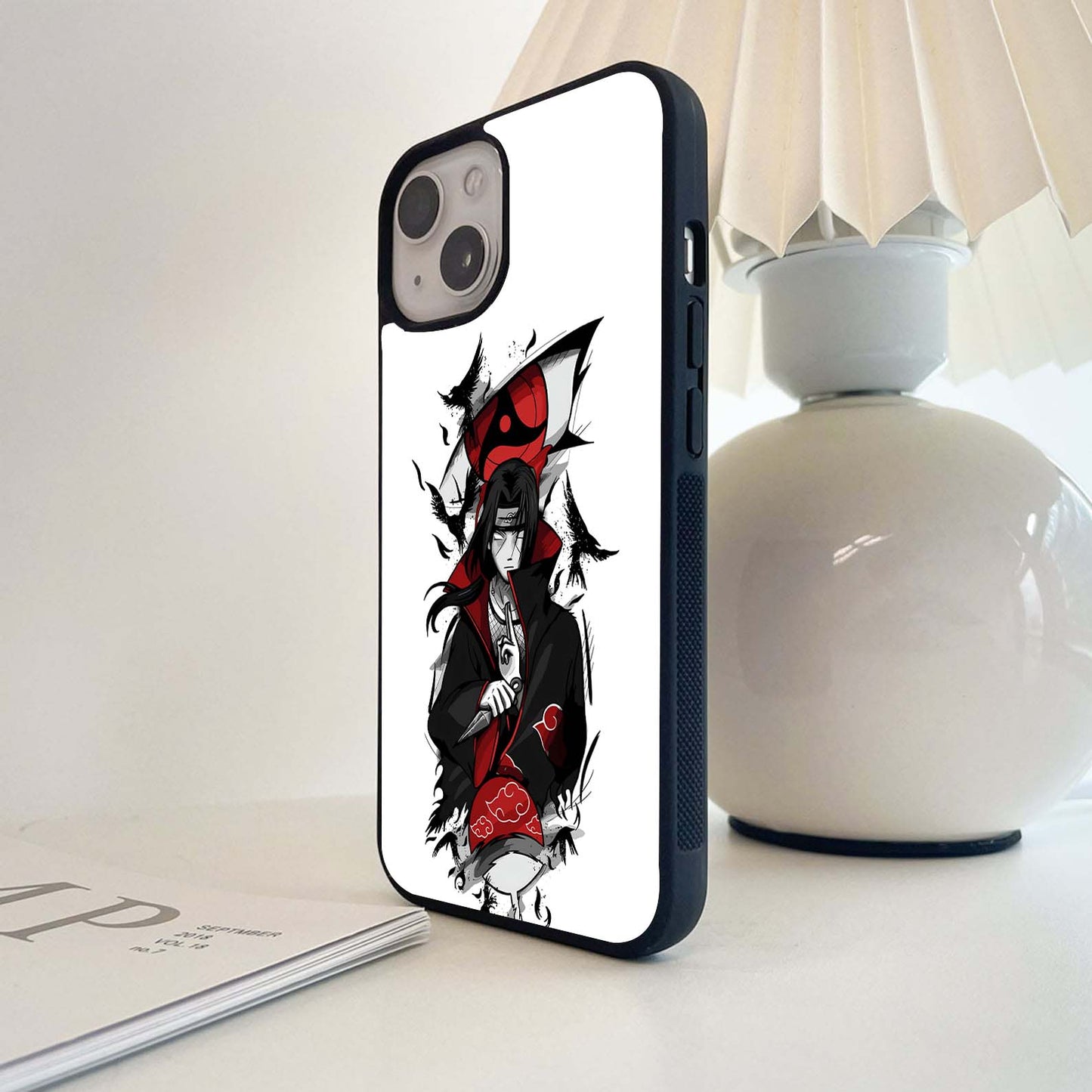Itachi Sharingan Glass Case