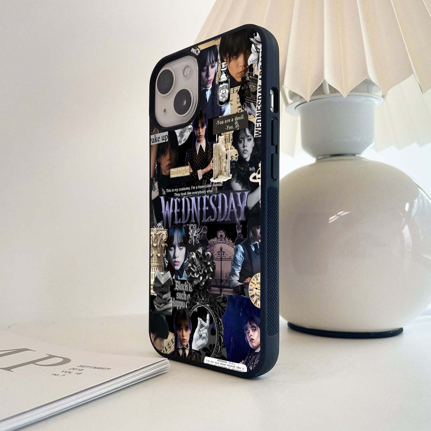 Aesthetic Wednesday Glass Case