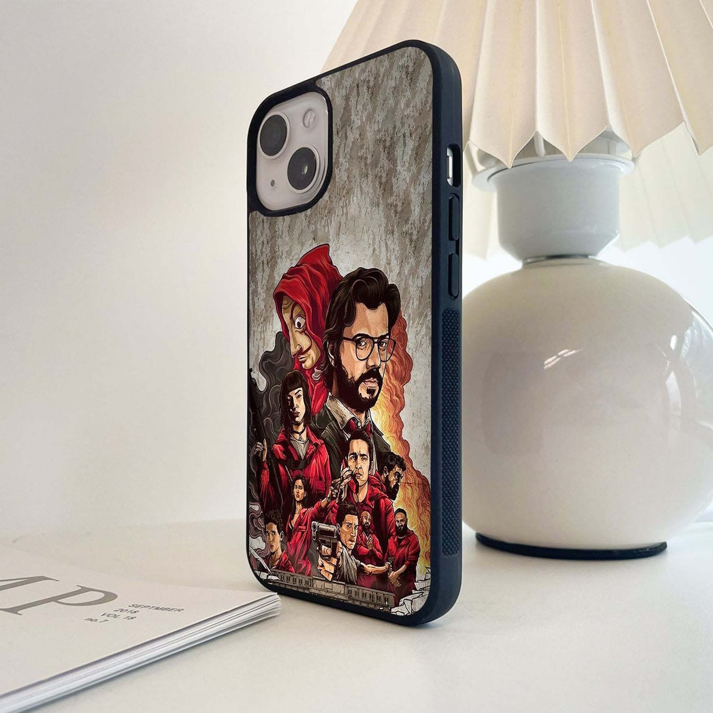 Money Heist Squad Glass Case