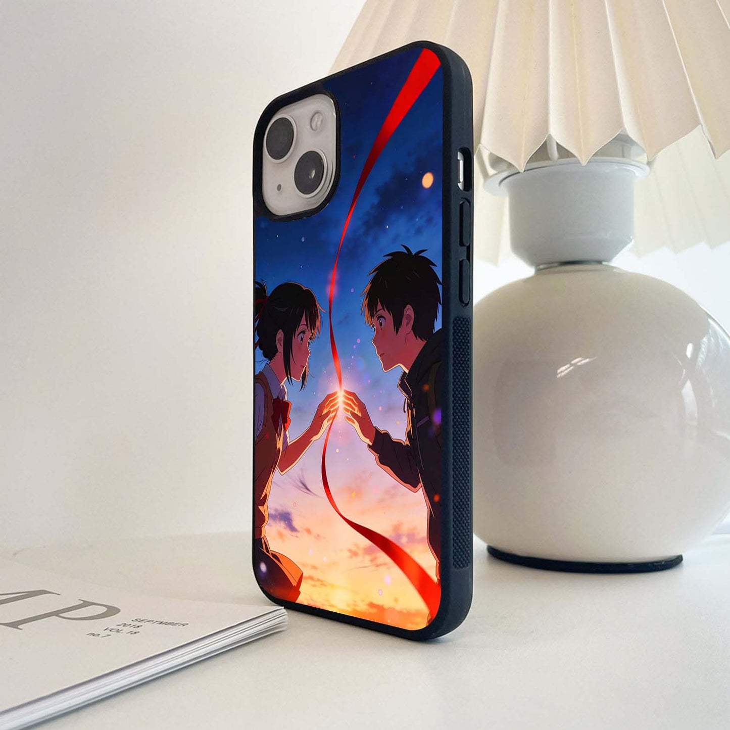 Red Thread Destiny Glass Case