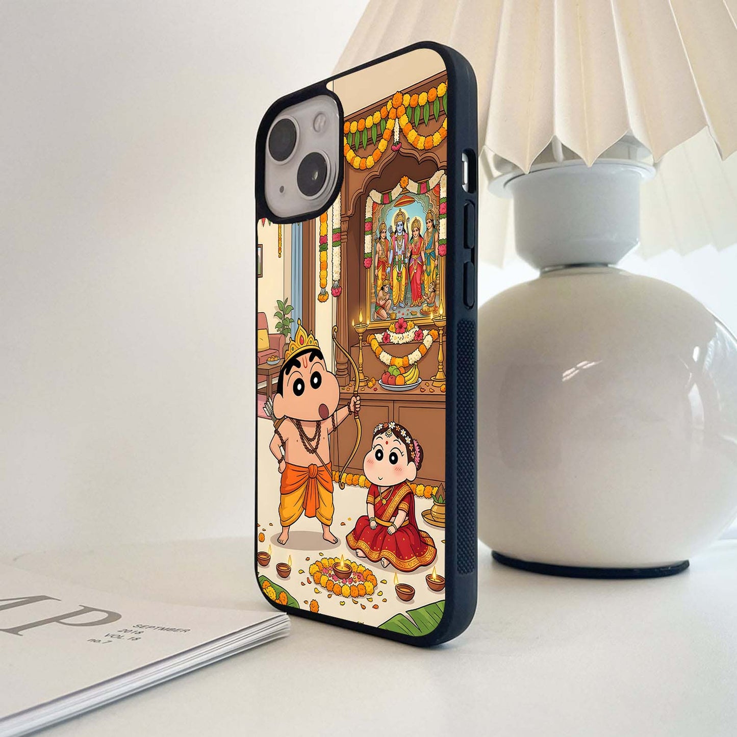 Shinchan Ram Avatar Glass Case