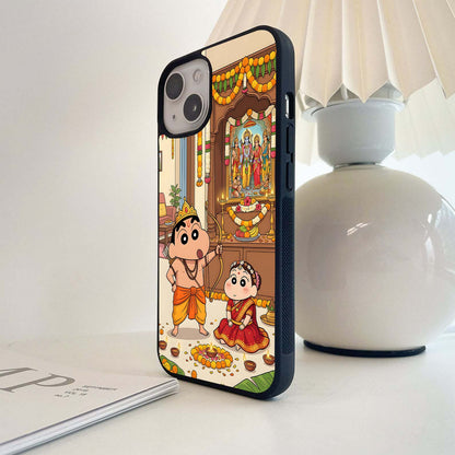 Shinchan Ram Avatar Glass Case