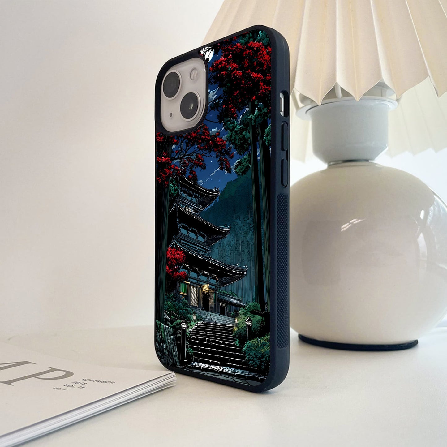 Midnight Temple Serenity Glass Case