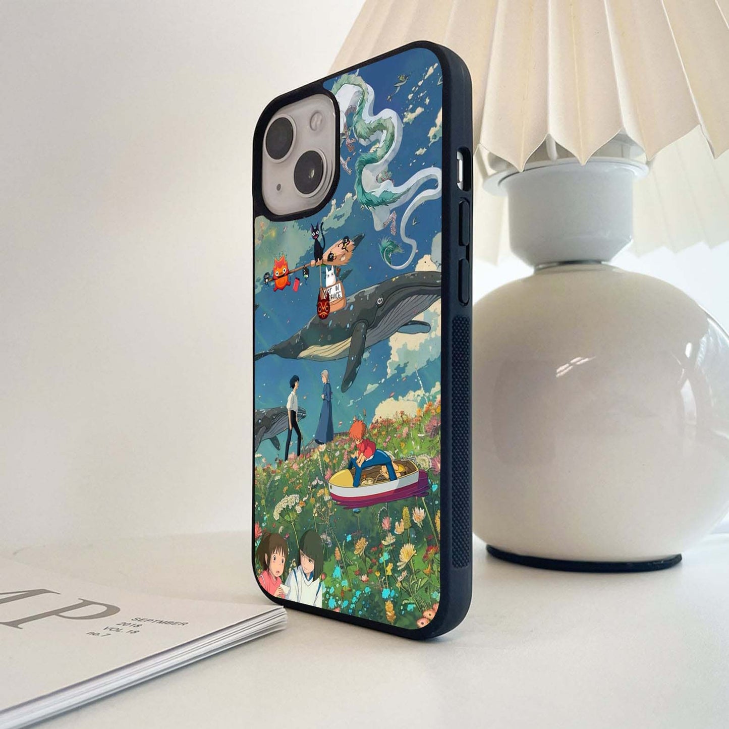 Ghibli Fantasy World Glass Case