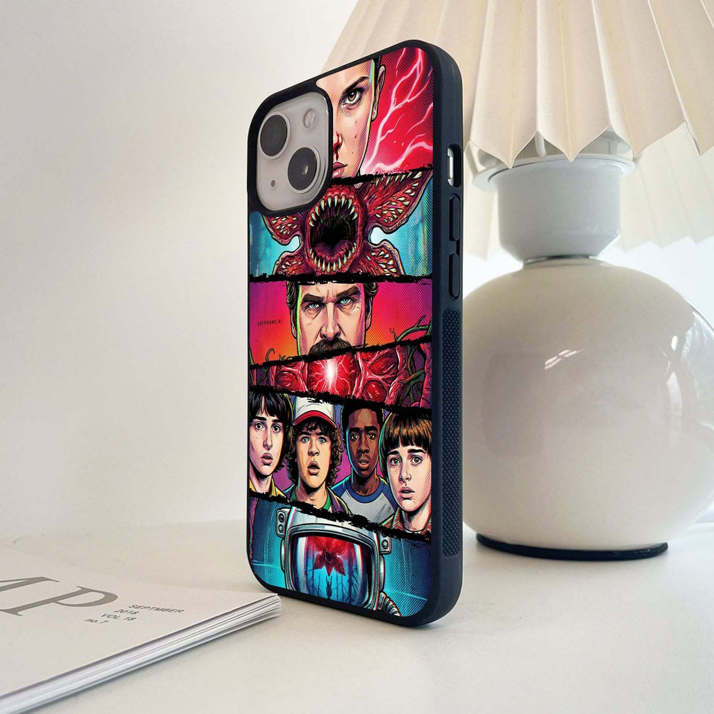 Stranger Things Vector Glass Case