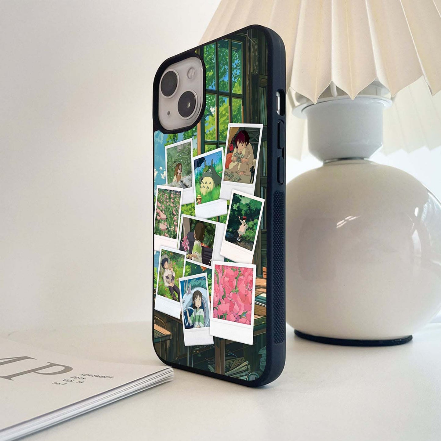 Ghibli Polaroid Moments Glass Case