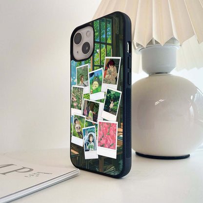 Ghibli Polaroid Moments Glass Case