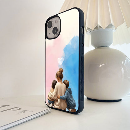 Unbreakable Family Bond Glass Case