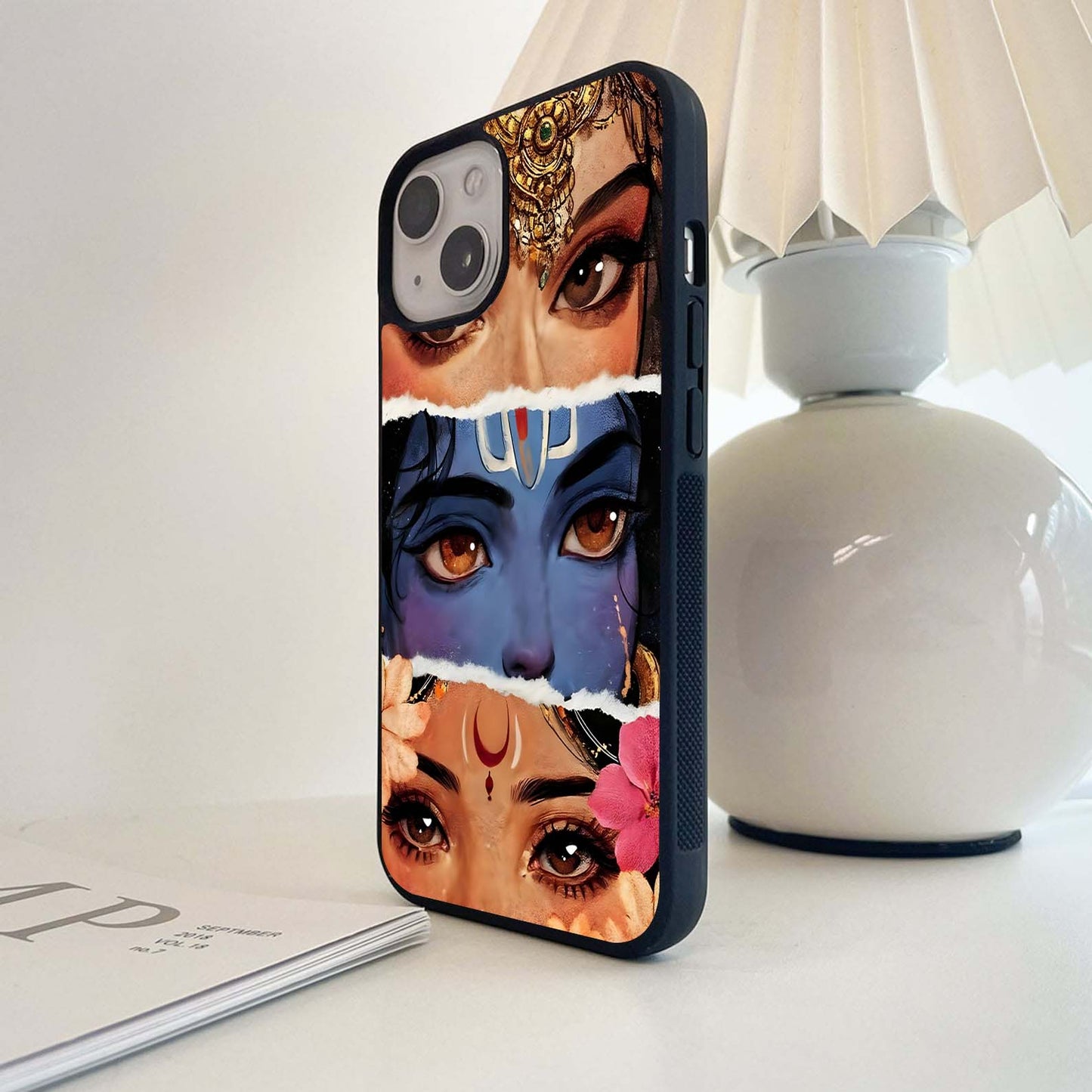 Krishna Devotion Look Glass Case