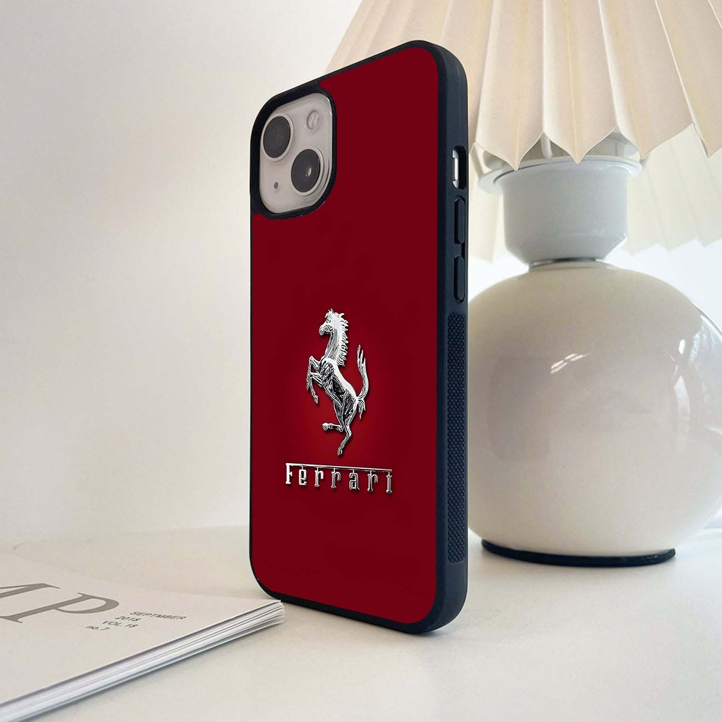 Crimson Stallion Prestige Glass Case