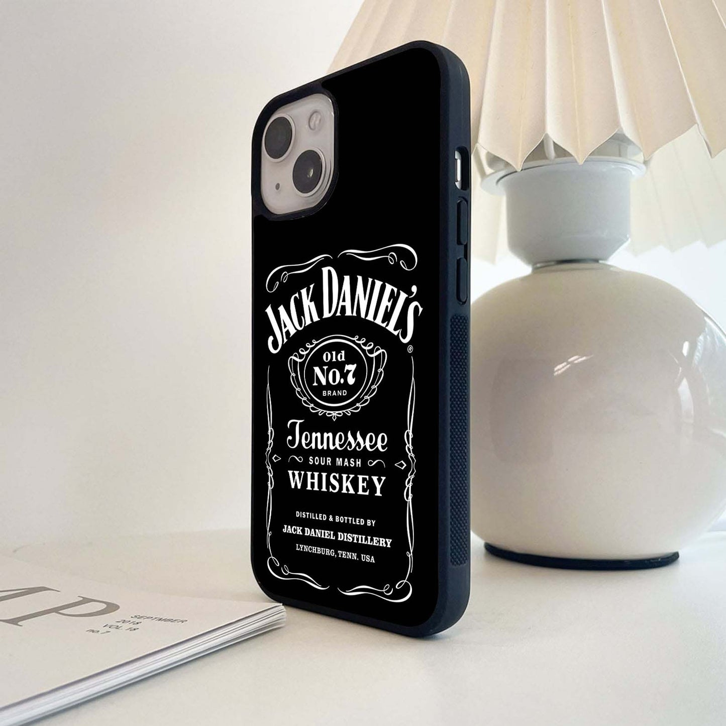 Vintage Whiskey Heritage Glass Case