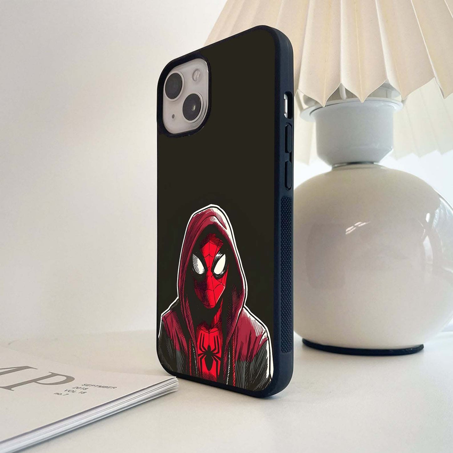 Spiderman Hood Energy Glass Case