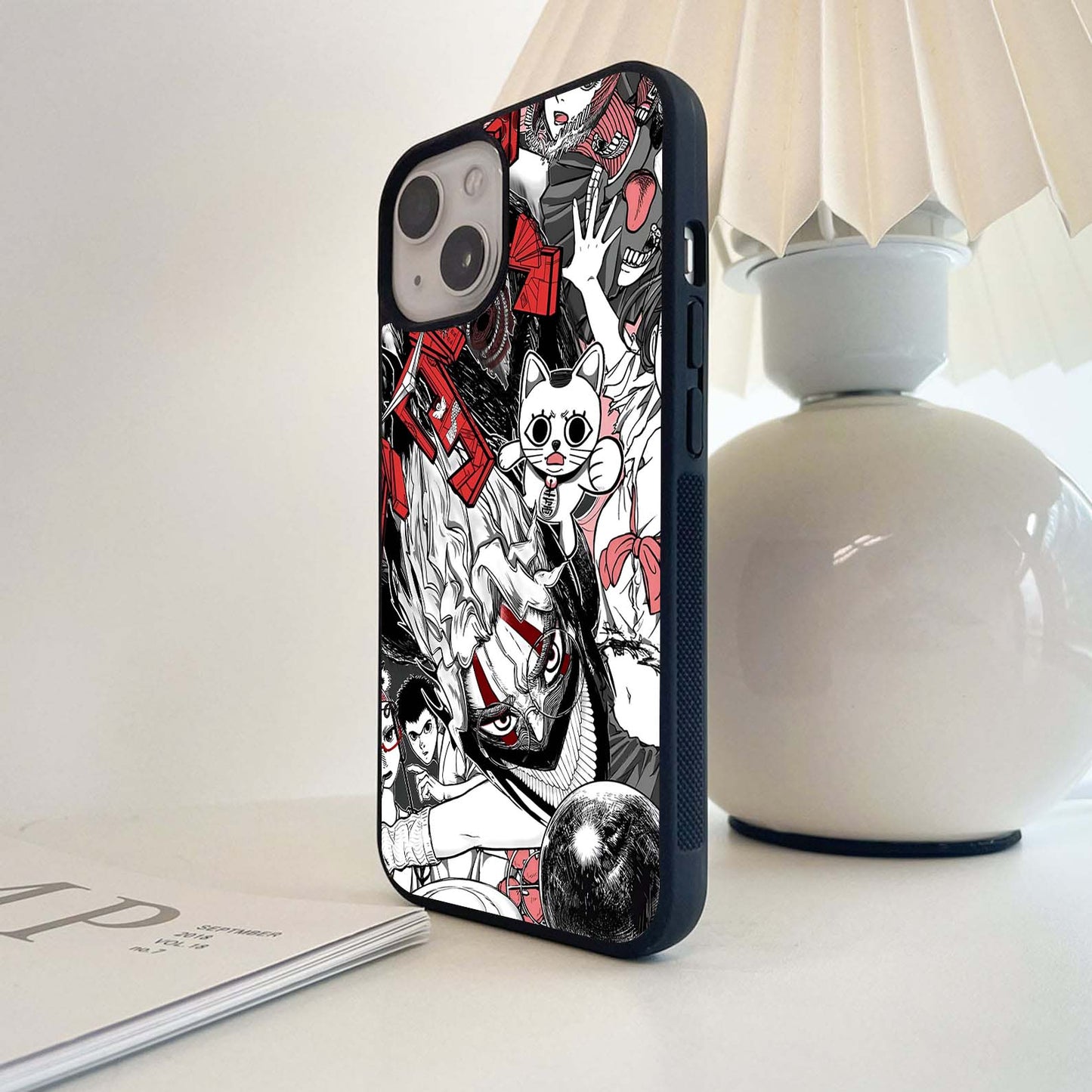 Crimson Chaos Panel Glass Case